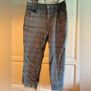 American Eagle Plaid Jeggings